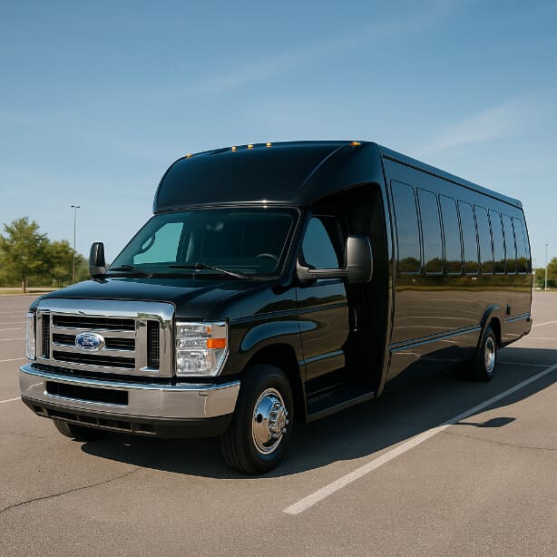 Charter Bus Rental Wichita Falls 18 Passenger Minibus